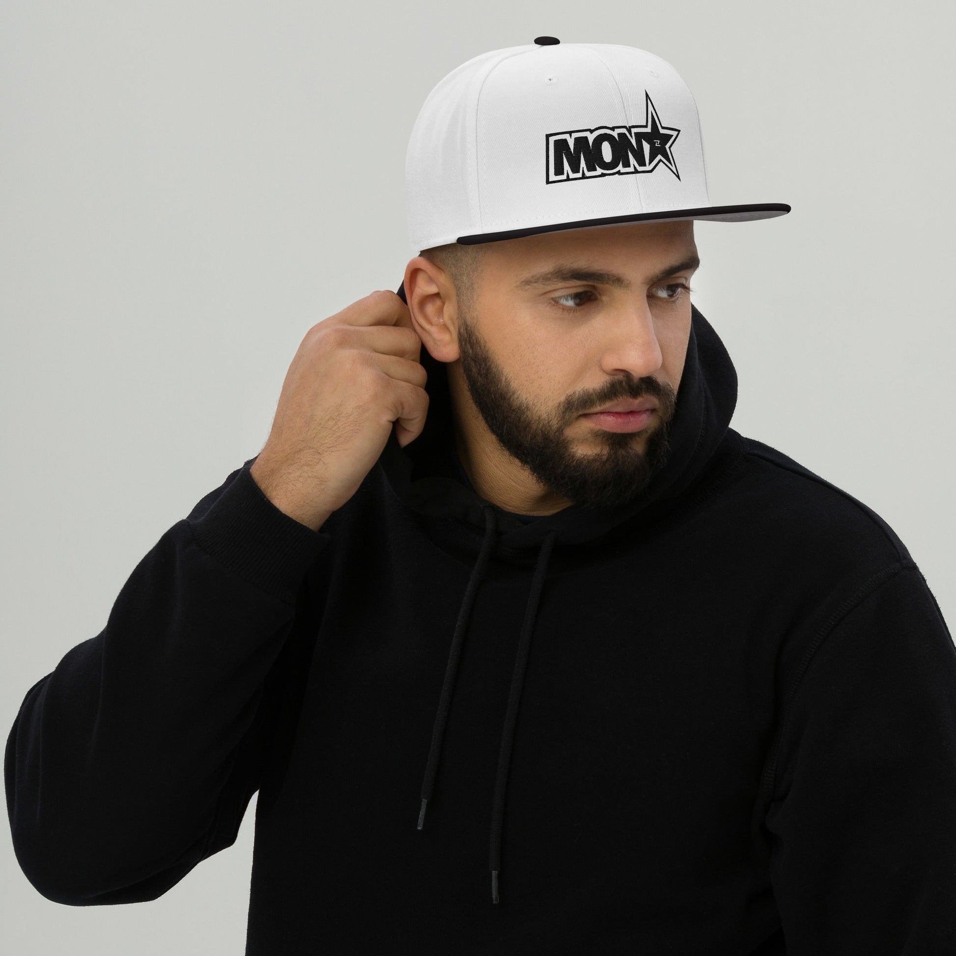 Zilla Monstar Snapback Hat (Black) - Zilla