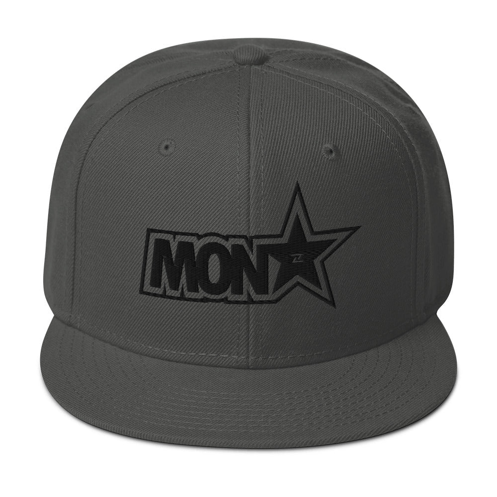Zilla Monstar Snapback Hat (Black) - Zilla
