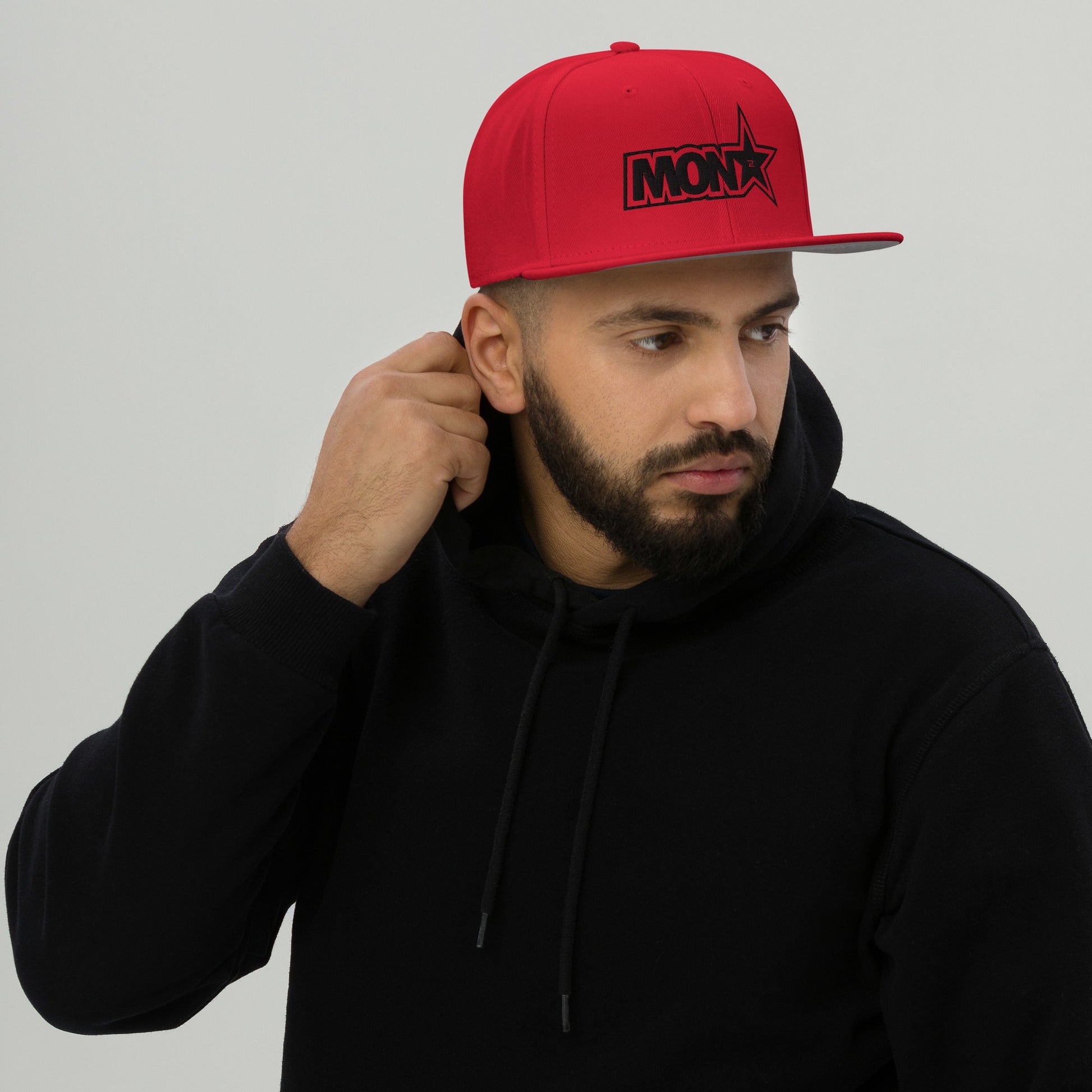 Zilla Monstar Snapback Hat (Black) - Zilla
