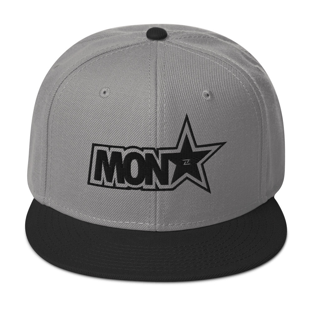 Zilla Monstar Snapback Hat (Black) - Zilla