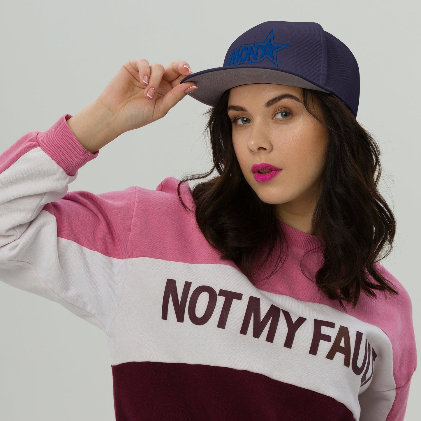 Zilla Monstar Snapback Hat (Blue) - Zilla