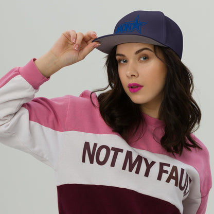 Zilla Monstar Snapback Hat (Blue) - Zilla