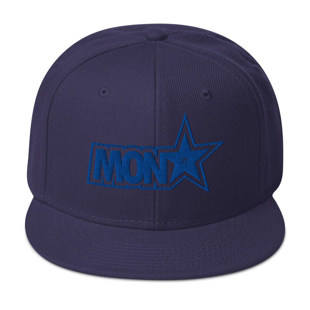 Zilla Monstar Snapback Hat (Blue) - Zilla