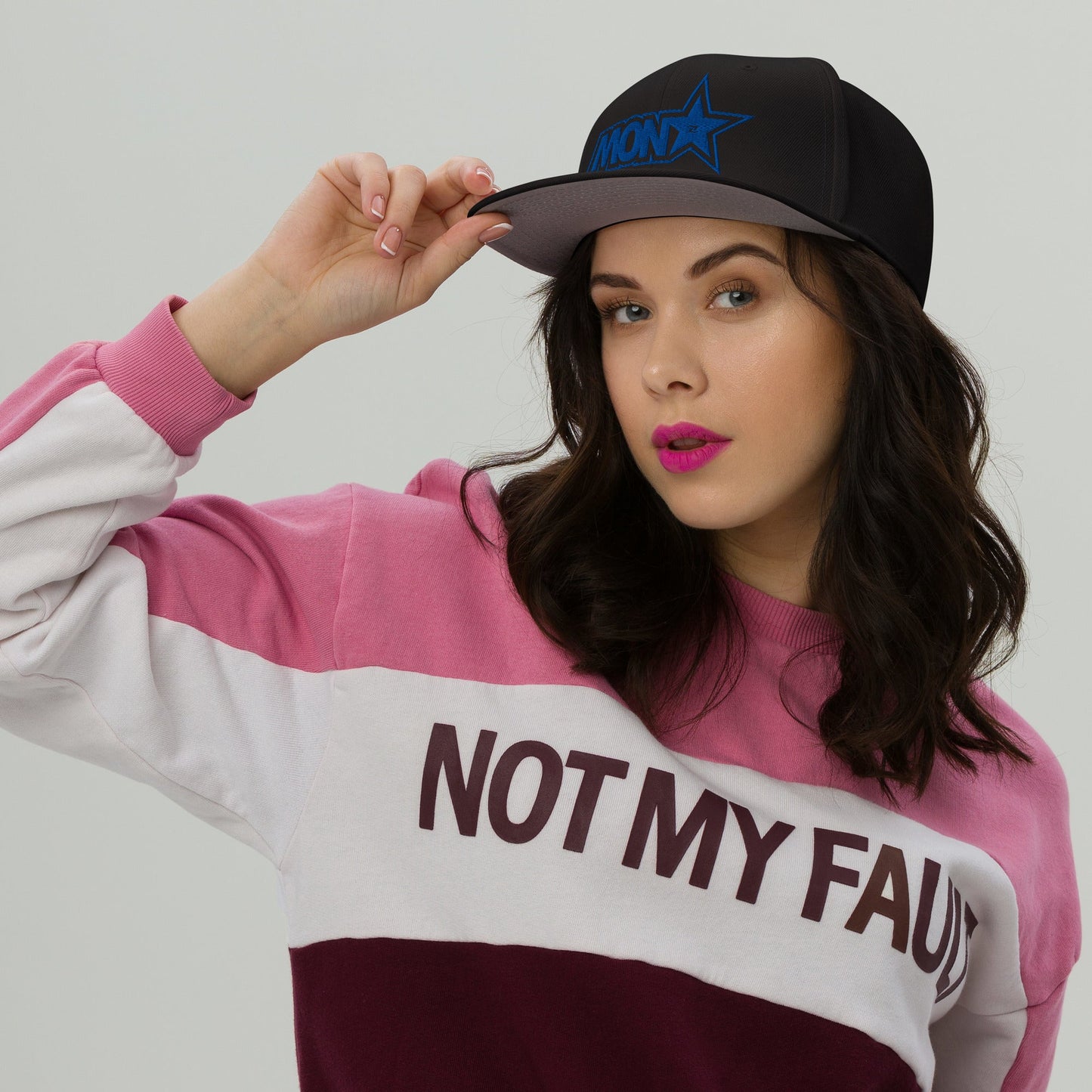 Zilla Monstar Snapback Hat (Blue) - Zilla