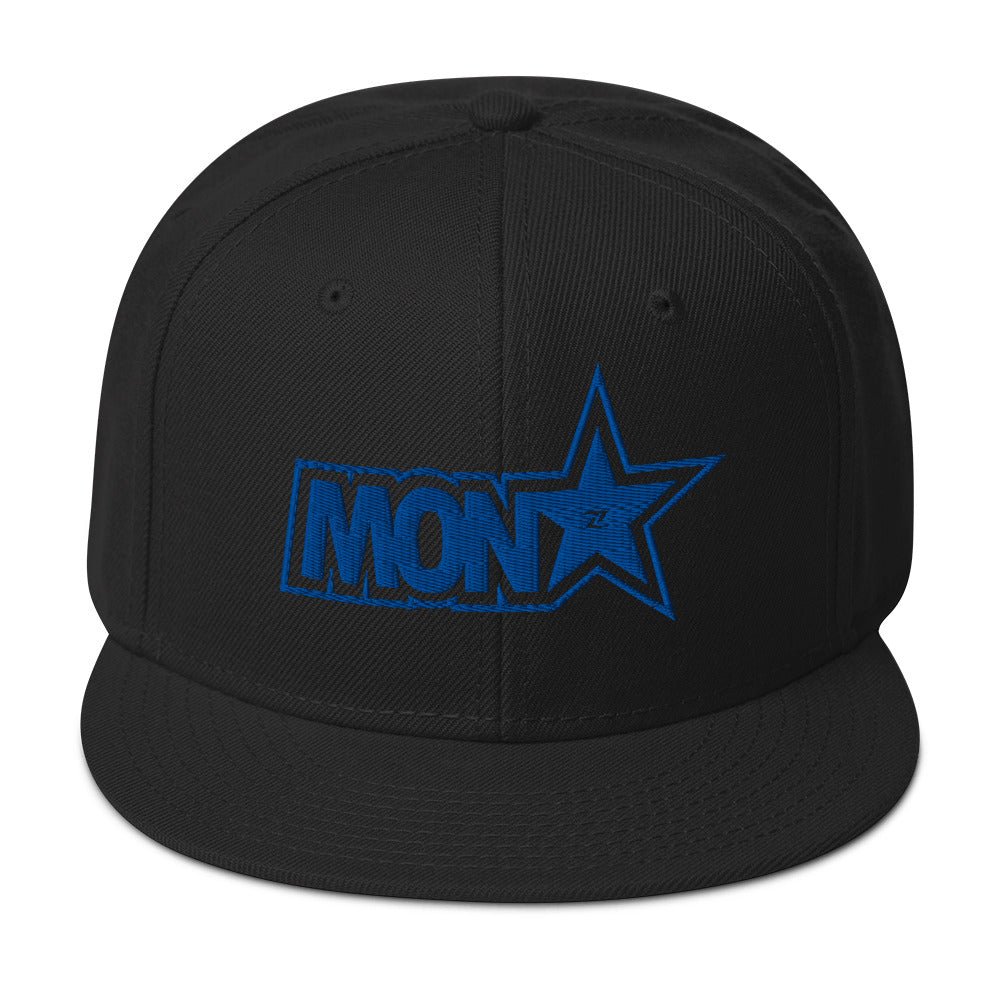 Zilla Monstar Snapback Hat (Blue) - Zilla