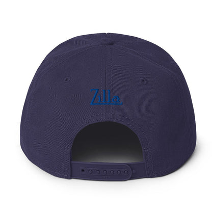 Zilla Monstar Snapback Hat (Blue) - Zilla