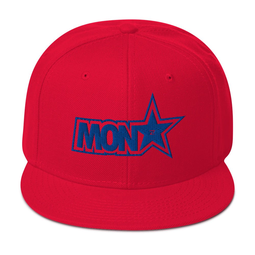 Zilla Monstar Snapback Hat (Blue) - Zilla