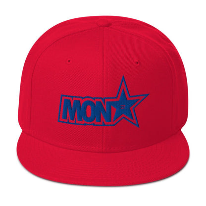 Zilla Monstar Snapback Hat (Blue) - Zilla