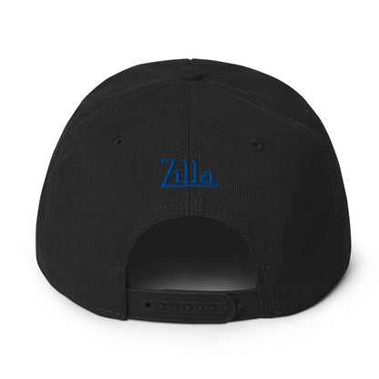 Zilla Monstar Snapback Hat (Blue) - Zilla