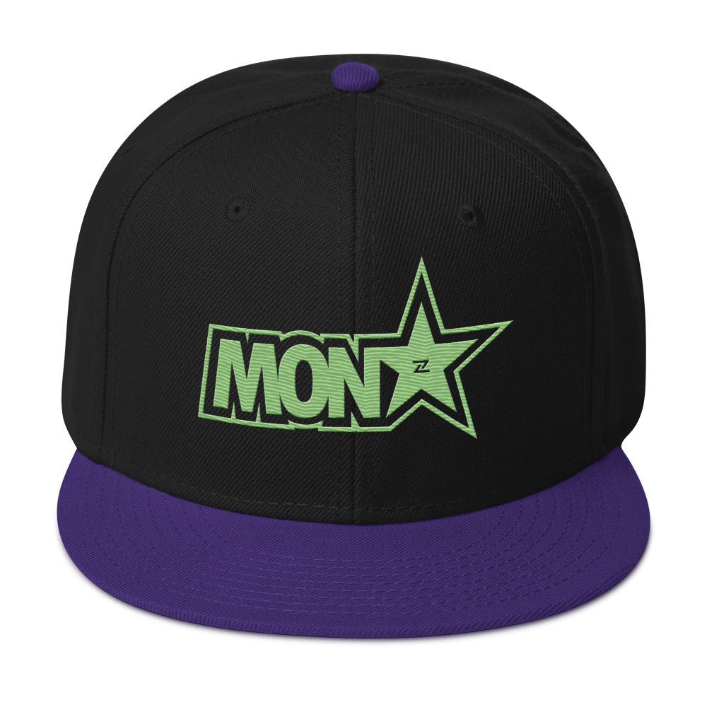 Zilla Monstar Snapback Hat (Lime) - Zilla