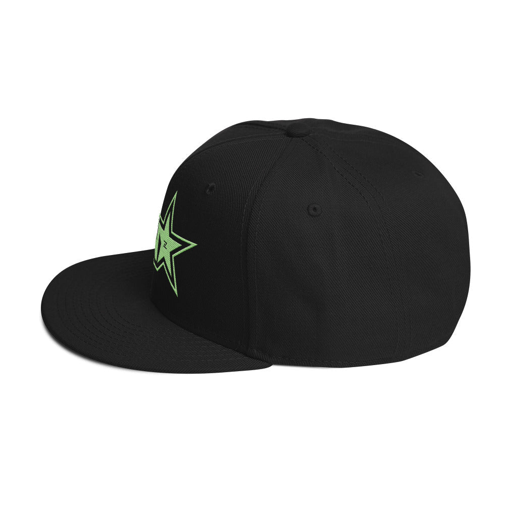 Zilla Monstar Snapback Hat (Lime) - Zilla