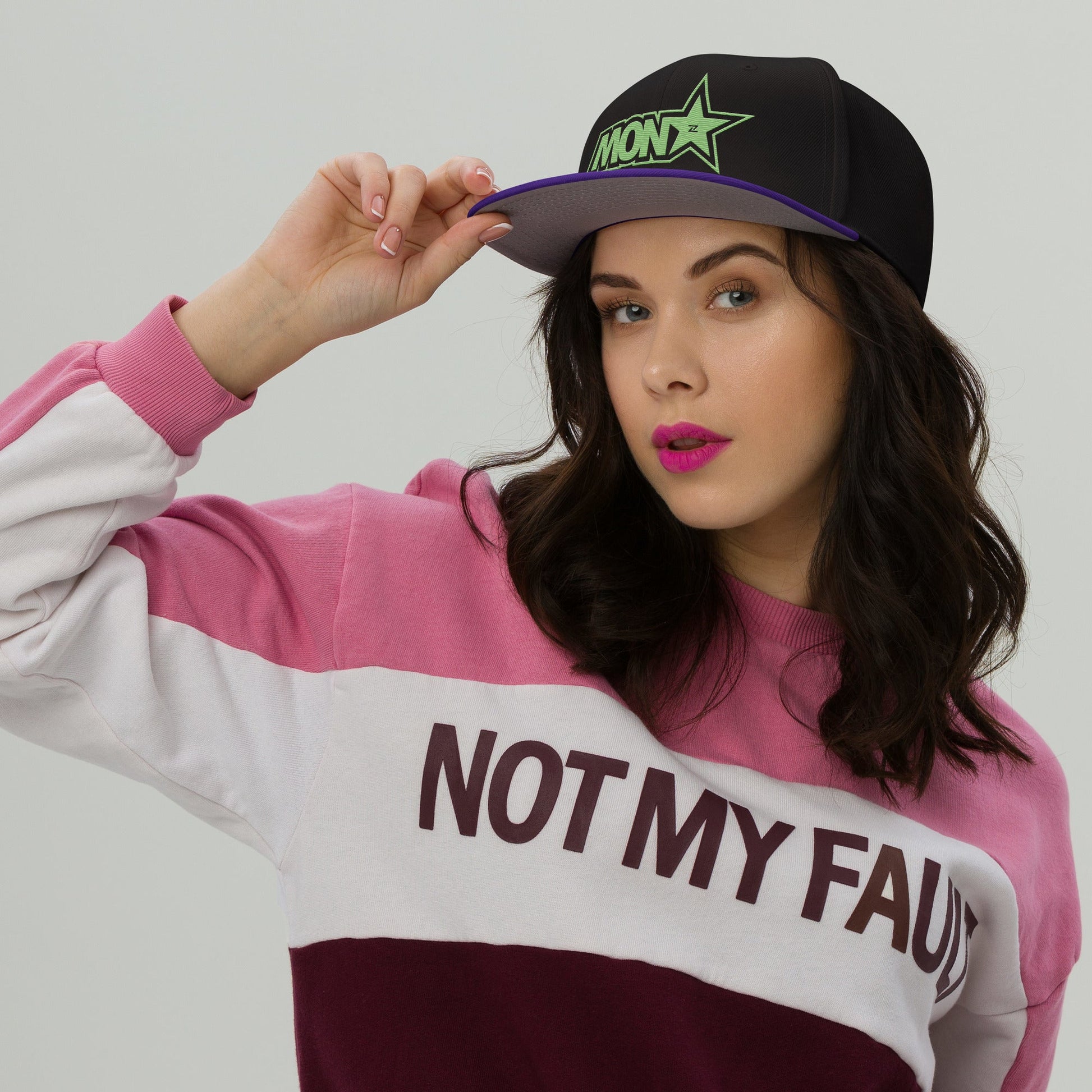 Zilla Monstar Snapback Hat (Lime) - Zilla
