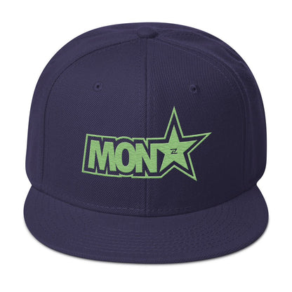 Zilla Monstar Snapback Hat (Lime) - Zilla