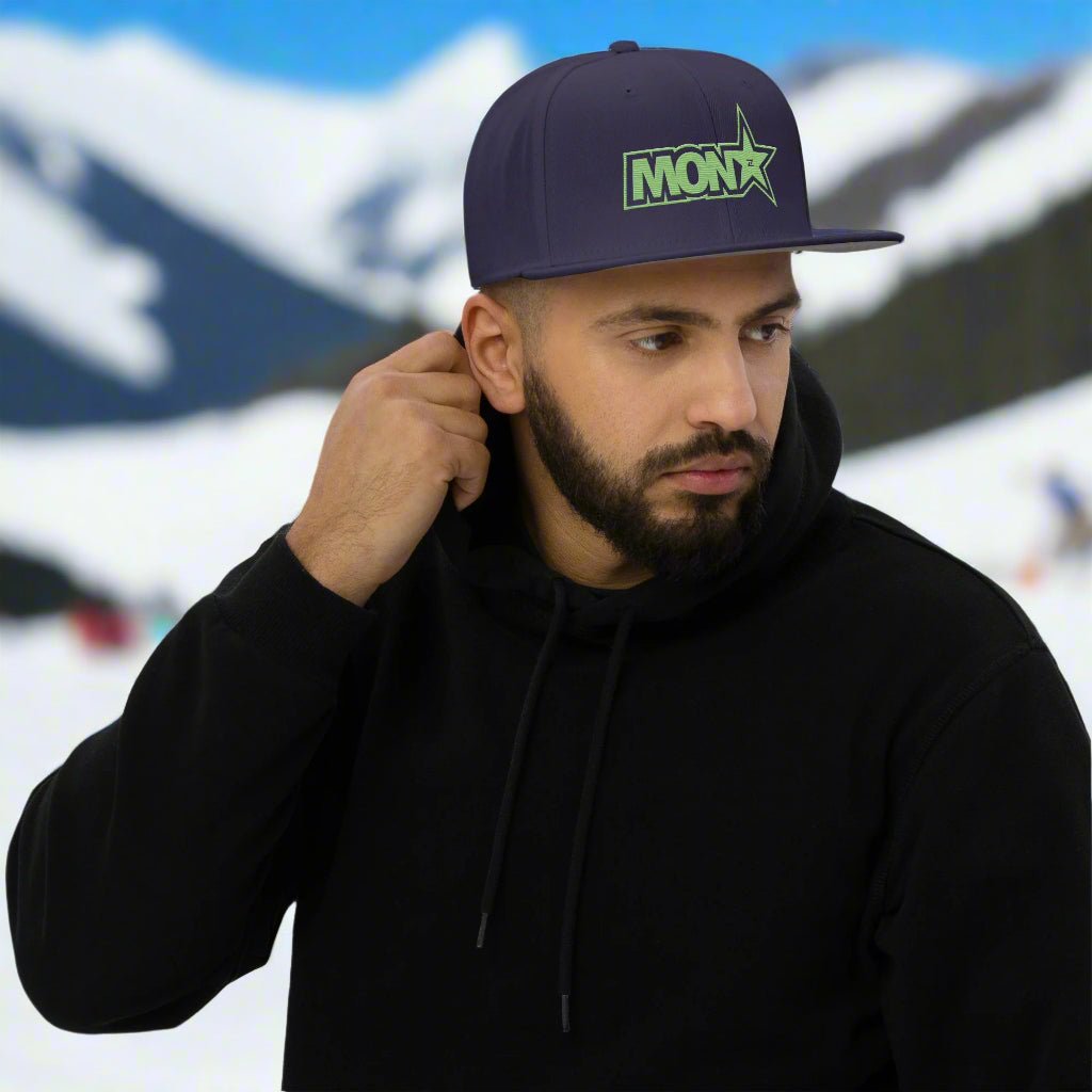 Zilla Monstar Snapback Hat (Lime) - Zilla