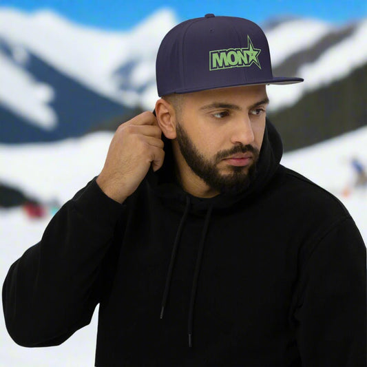 Zilla Monstar Snapback Hat (Lime) - Zilla