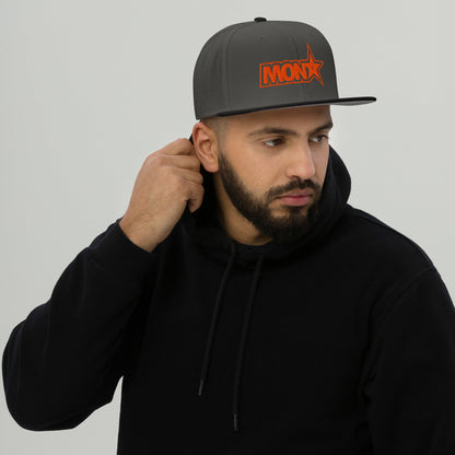 Zilla Monstar Snapback Hat (Orange) - Zilla