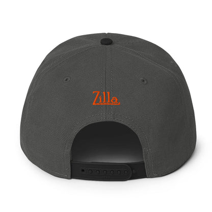 Zilla Monstar Snapback Hat (Orange) - Zilla