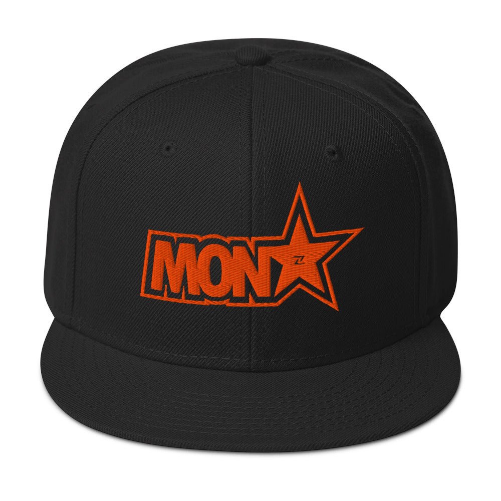 Zilla Monstar Snapback Hat (Orange) - Zilla