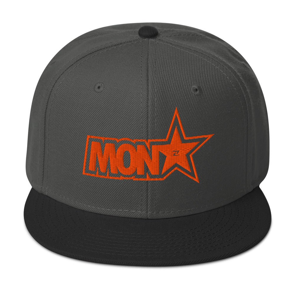 Zilla Monstar Snapback Hat (Orange) - Zilla