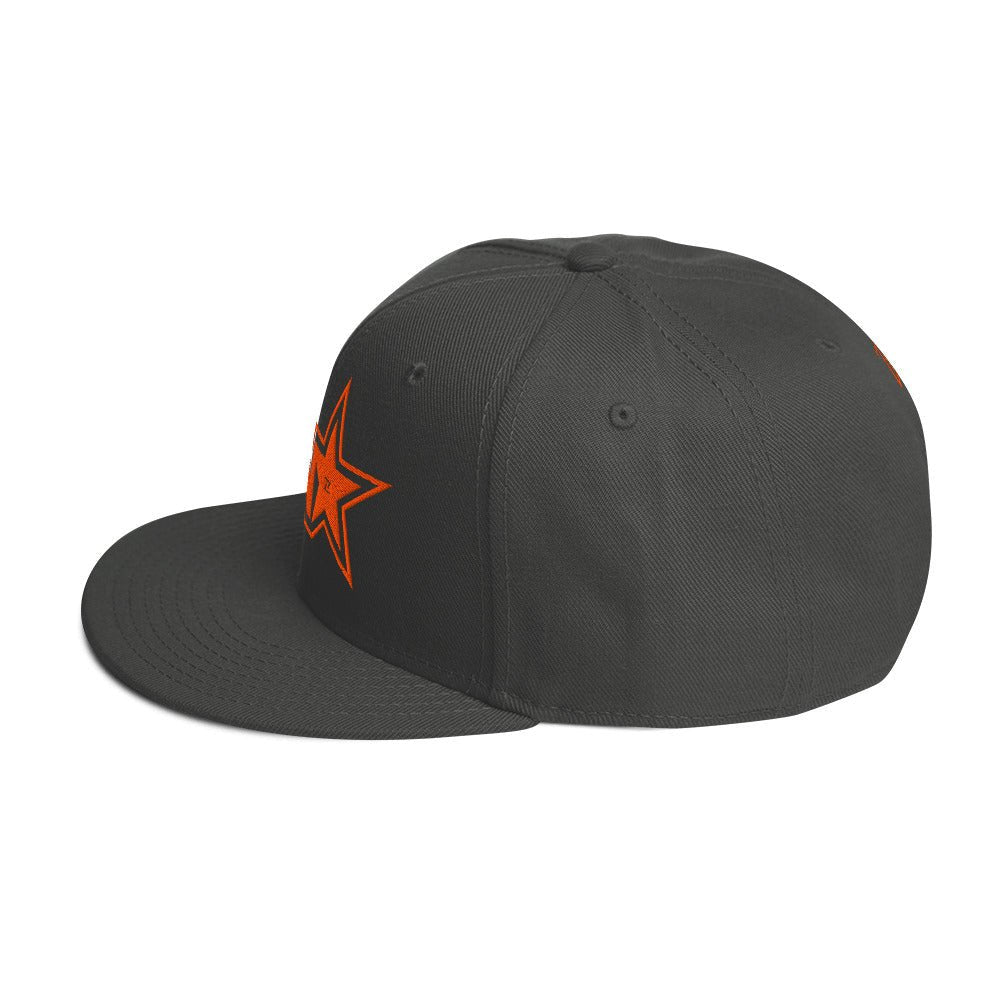 Zilla Monstar Snapback Hat (Orange) - Zilla