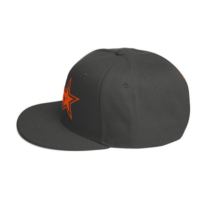 Zilla Monstar Snapback Hat (Orange) - Zilla