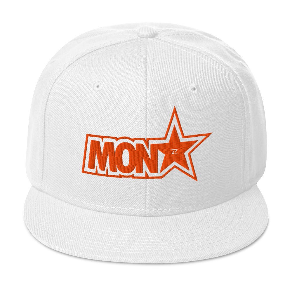 Zilla Monstar Snapback Hat (Orange) - Zilla