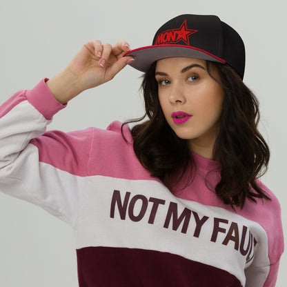 Zilla Monstar Snapback Hat (Red) - Zilla