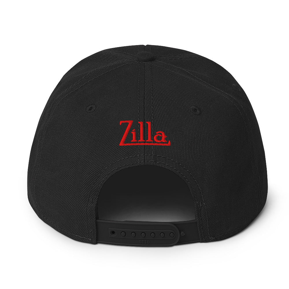 Zilla Monstar Snapback Hat (Red) - Zilla