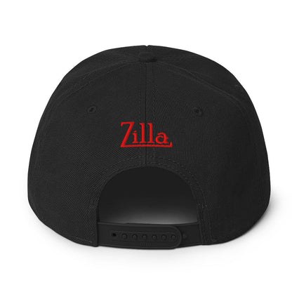 Zilla Monstar Snapback Hat (Red) - Zilla