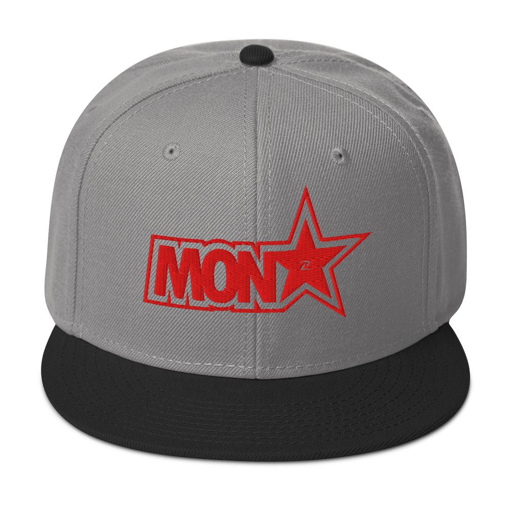 Zilla Monstar Snapback Hat (Red) - Zilla