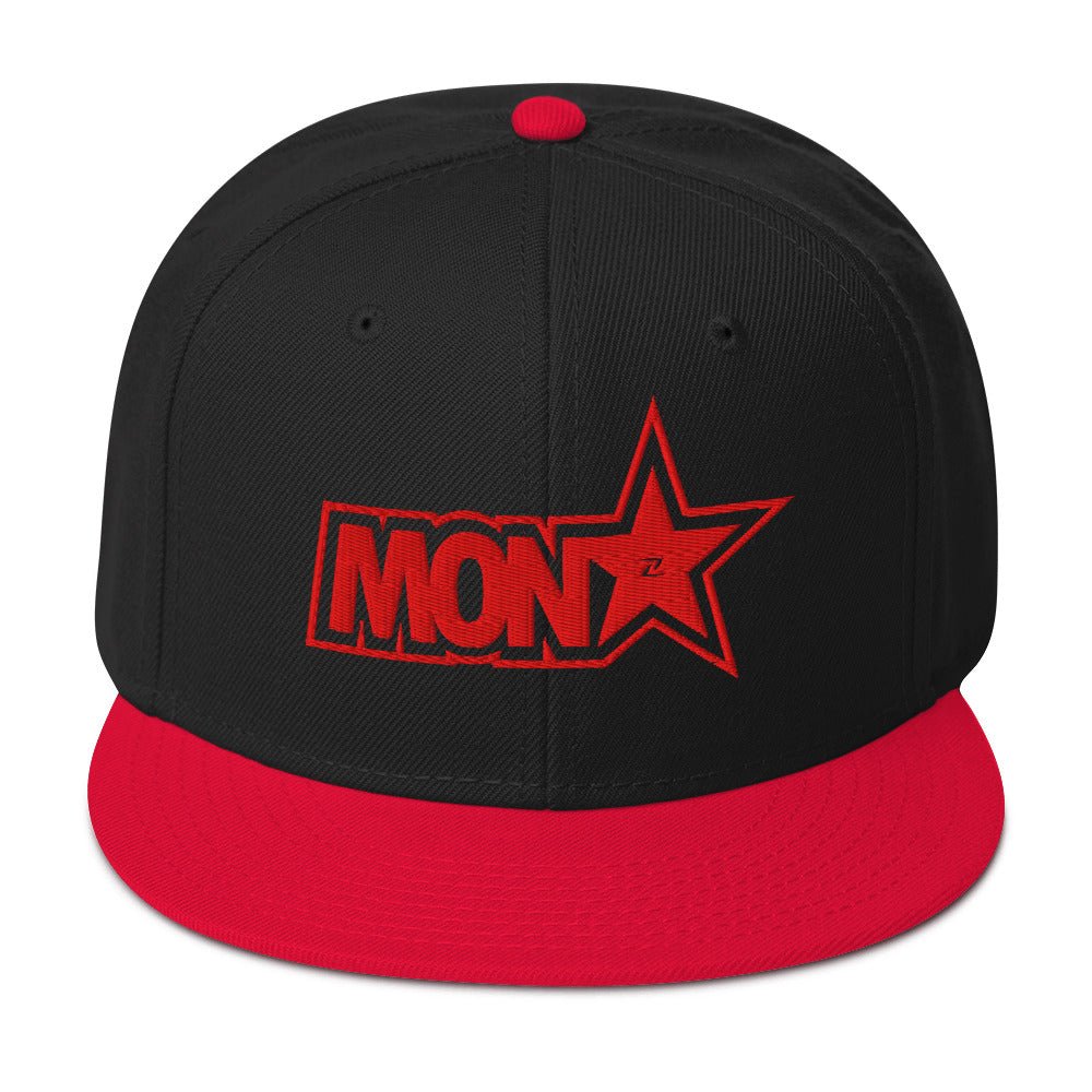 Zilla Monstar Snapback Hat (Red) - Zilla