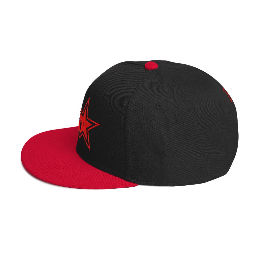Zilla Monstar Snapback Hat (Red) - Zilla