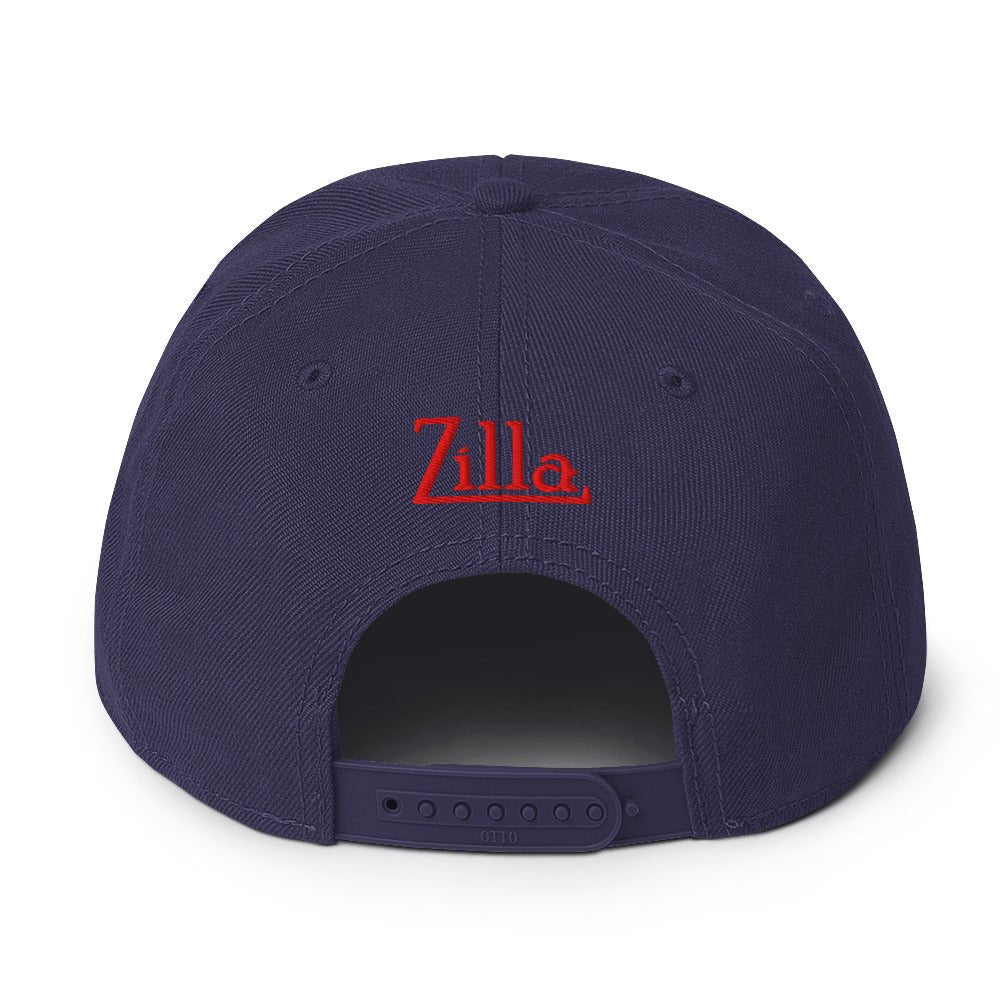 Zilla Monstar Snapback Hat (Red) - Zilla