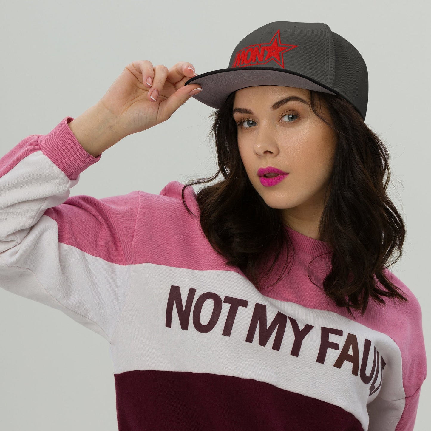 Zilla Monstar Snapback Hat (Red) - Zilla