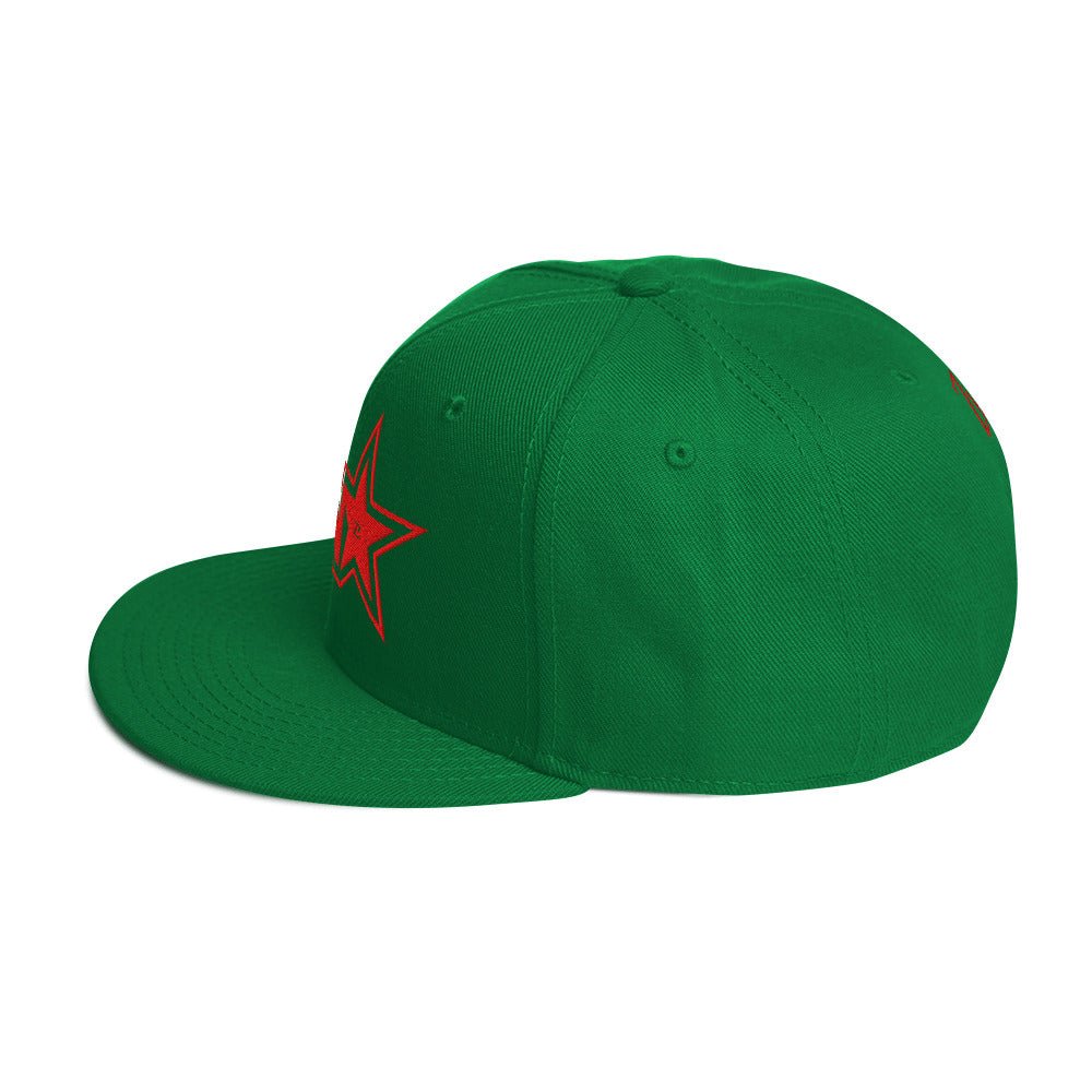 Zilla Monstar Snapback Hat (Red) - Zilla