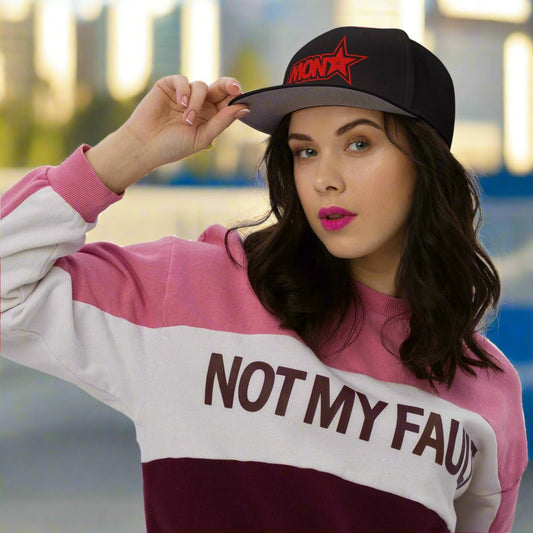Zilla Monstar Snapback Hat (Red) - Zilla