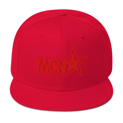Zilla Monstar Snapback Hat (Red) - Zilla