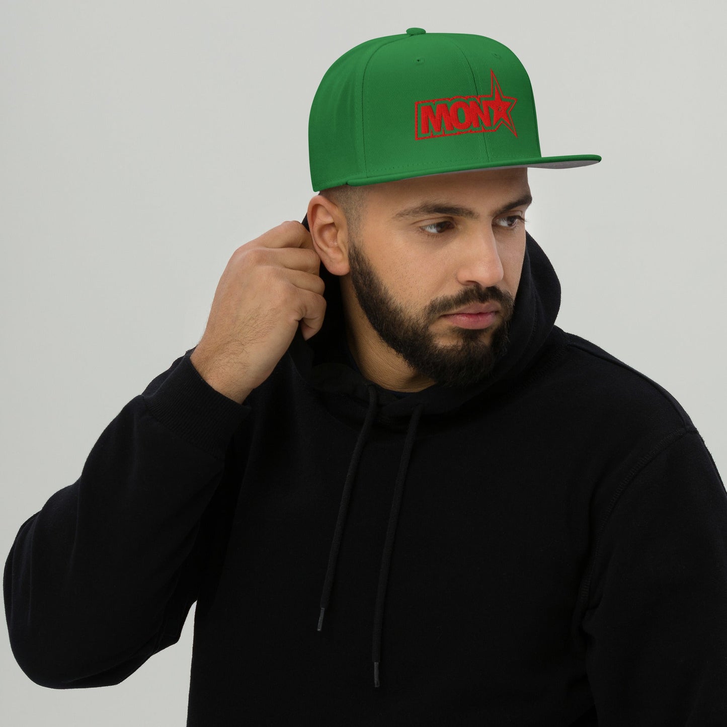 Zilla Monstar Snapback Hat (Red) - Zilla