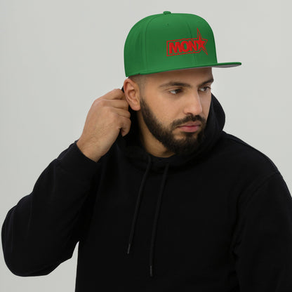 Zilla Monstar Snapback Hat (Red) - Zilla