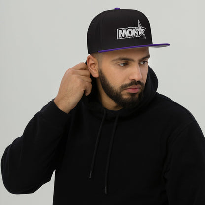 Zilla Monstar Snapback Hat (White) - Zilla