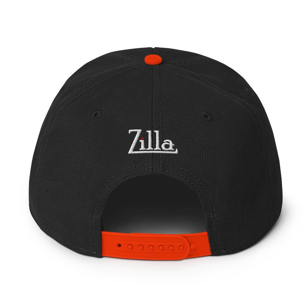 Zilla Monstar Snapback Hat (White) - Zilla