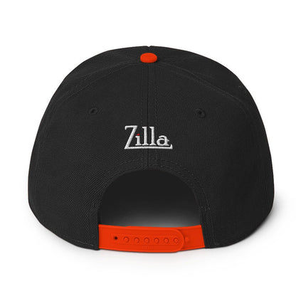 Zilla Monstar Snapback Hat (White) - Zilla