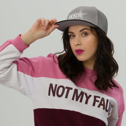 Zilla Monstar Snapback Hat (White) - Zilla