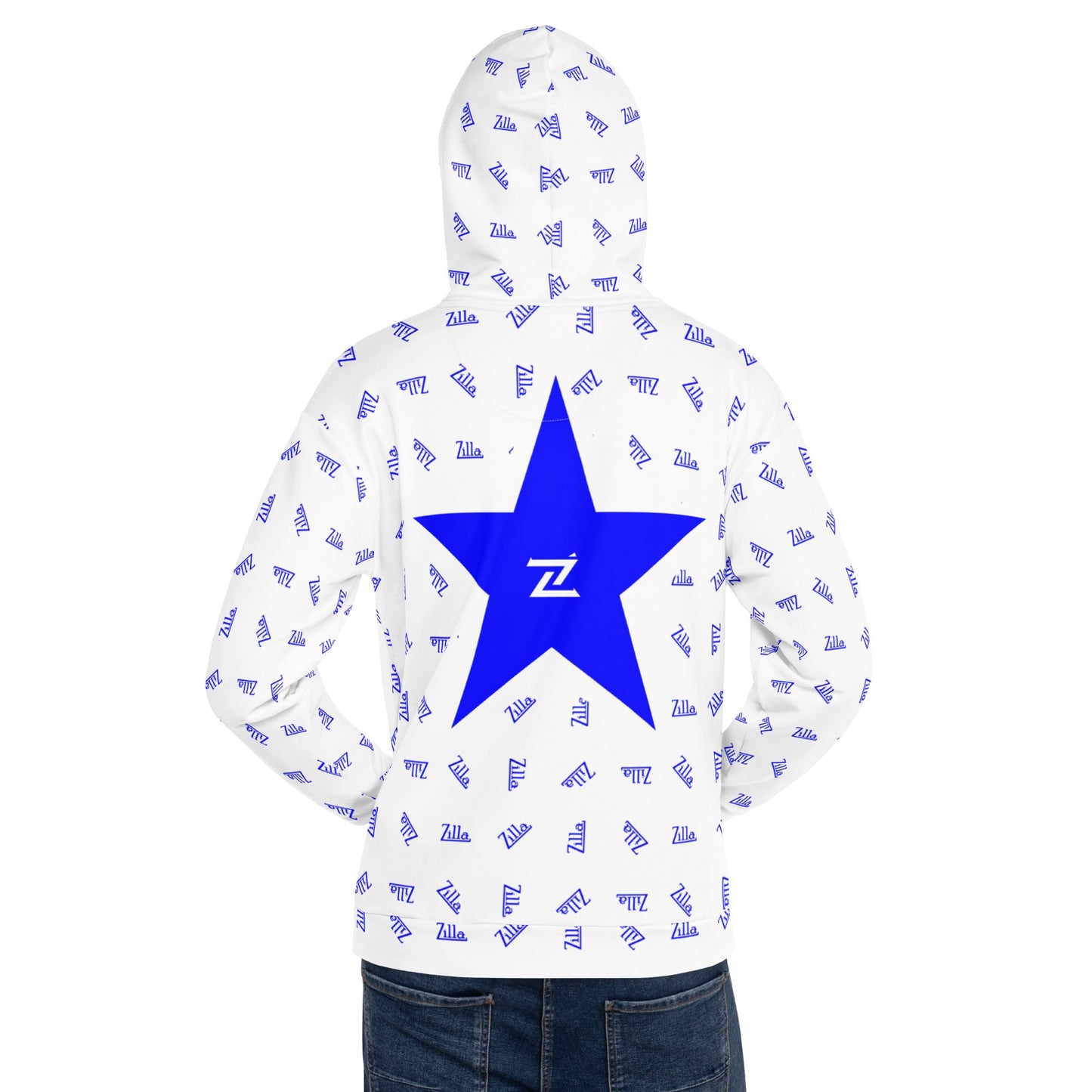 Zilla Monstar Tile Hoodie (Blue) - Zilla