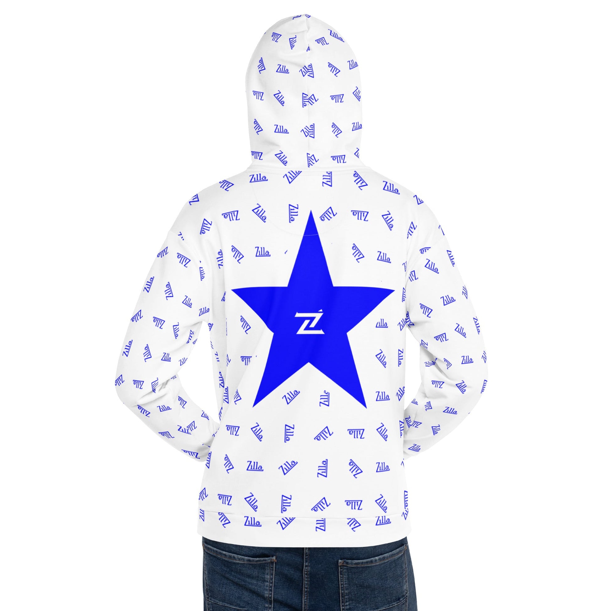 Zilla Monstar Tile Hoodie (Blue) - Zilla