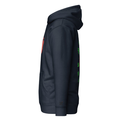 Zilla Monster Heart Hoodie (Lime) - Zilla