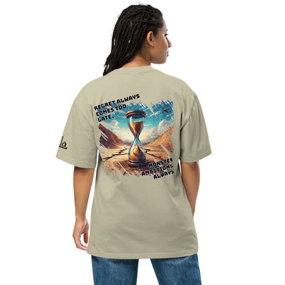Zilla Regrets (Black) Oversized T-Shirt - Zilla