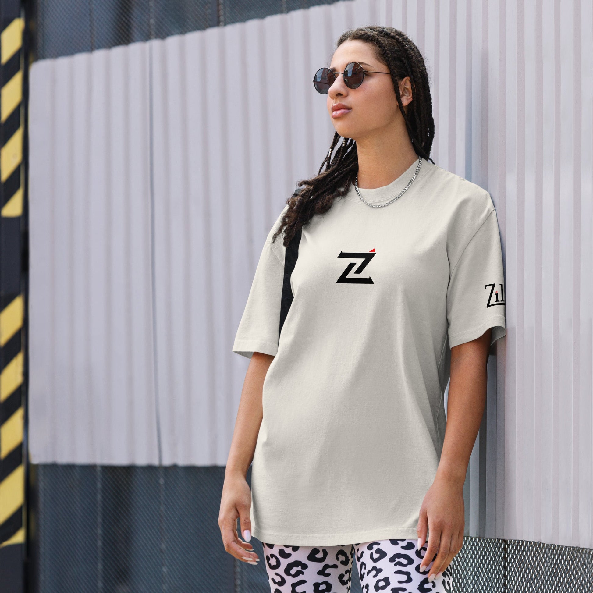 Zilla Regrets (Black) Oversized T-Shirt - Zilla
