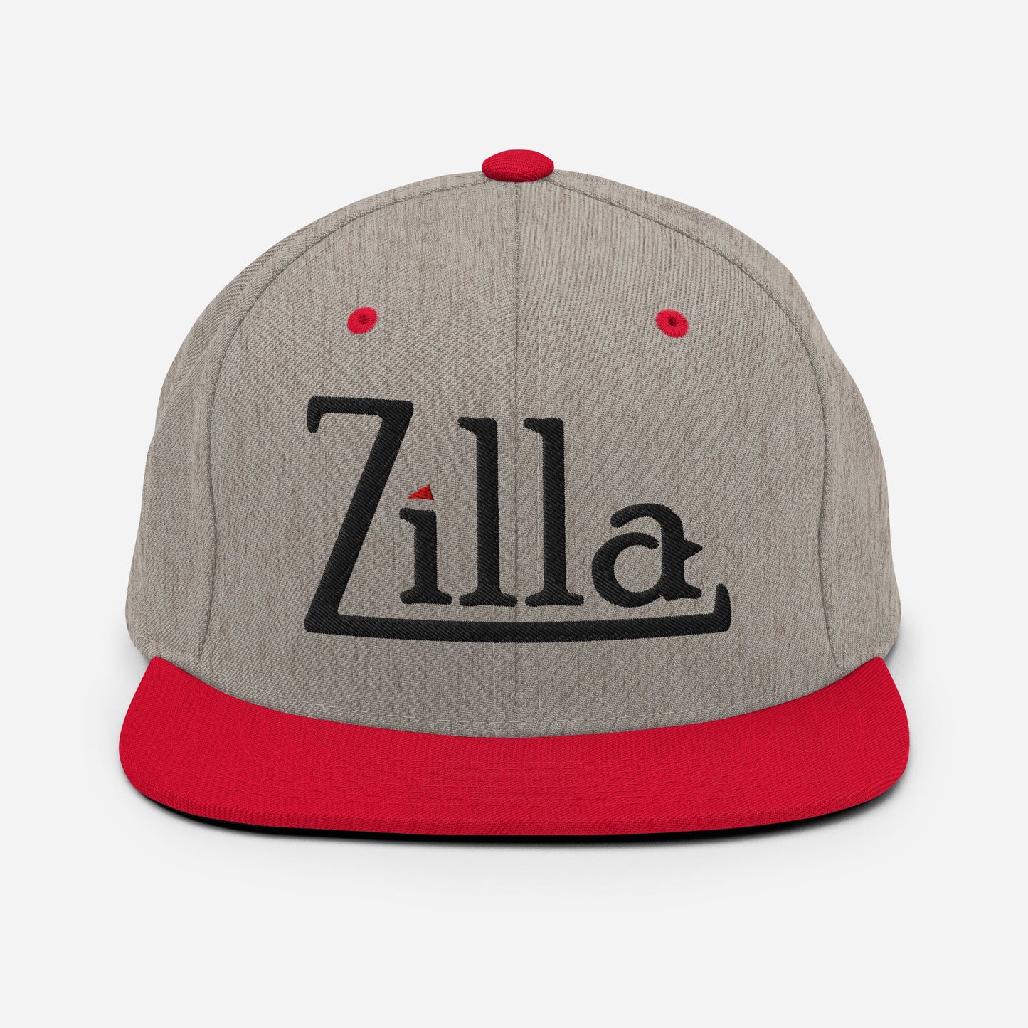 Zilla Snapback Hat (Black Logo) - Zilla