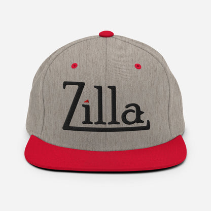 Zilla Snapback Hat (Black Logo) - Zilla